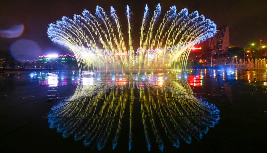 音樂(lè )噴泉與節日慶典